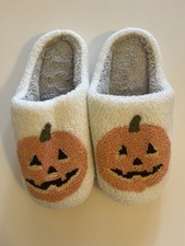 Halloween Pumpkin Slippers for Men/Women Size 10 - 10.5