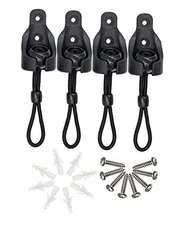 Sun Shading Components Bunge kit and end Cover, Weather Resistant, Black