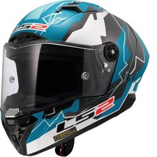 LS2 FF805 Thunder GP Aero Carbon Motorcycle Helmet Replica Huertas Gloss Blue