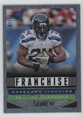 2013 Score Franchise Showcase 97/99 Marshawn Lynch #295 17xm