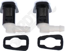 APDTY 171651 Windshield Washer Nozzle Set; Fr...