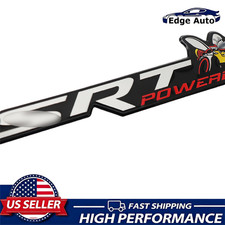 1pc 3d Sticker Scat Pack Super Bee Powered Badge Emblem For Srt Chrome Red 1pc 3d Sticker Scat Pack Super Bee Powered Badge Emblem For Srt Chrome Red