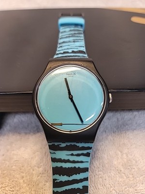 NEW GENT SWATCH '' WONDER TUBE ''  WORKING SOLD FOR PARTS