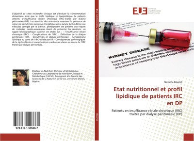 Etat nutritionnel et profil lipidique de patients IRC en DP Nassima Bouzidi
