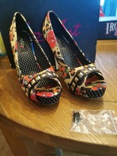 Iron Fist Lounge Leopard Platforms Size 6 Worn Once Excellent Condition