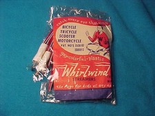NOS Rojo Blanco Azul Bicicleta Streamers Schwinn Huffy Murray AMF Sears Ross