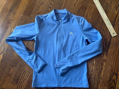 Oner Active Unified Move Jacket Women's Small Blue Full Zip Lightweight Athletic