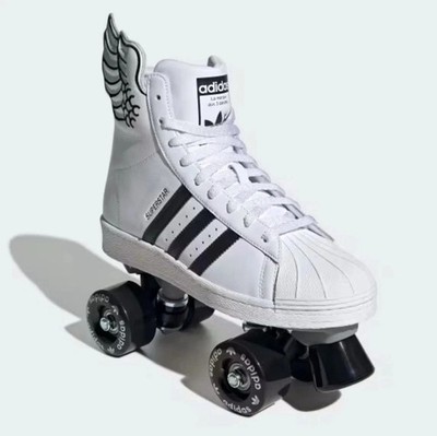 Adidas JEREMY SCOTT SUPERSTAR 82 Roller Skate JR8376 - Size M8.5/W9.5