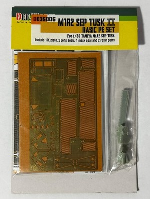 DEF Model DE35006 1/35 Scale M1A2 SEP Tusk II Resin & Photo-Etch for Tamiya Kits