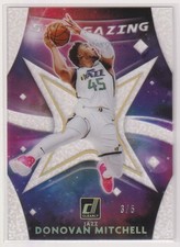 NBA DONOVAN MITCHELL 2020 21 PANINI CLEARLY DONRUSS BASKETBALL UTAH JAZZ Star Ga