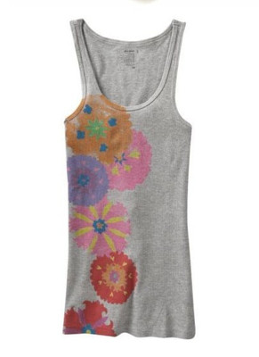 NWT OLD NAVY LONG LAYERING RIBBED TANK   5 color choices
