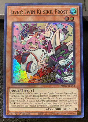 Live Twin Ki-Sikil Frost MP22-EN064 - 1st Edition - Super Rare -Near Mint!