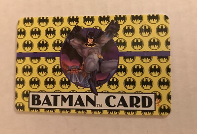 Rare 1989 Batman Card | eBay