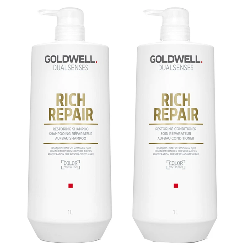 Goldwell Dualsenses Rich Repair Bundle Shampoo + Conditioner 2x1000 ml