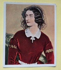 RARE: LOLA MONTEZ-(1818-1861) GERMAN ECKSTEIN-HALPAUS 1934 CIGARETTE CARD #166