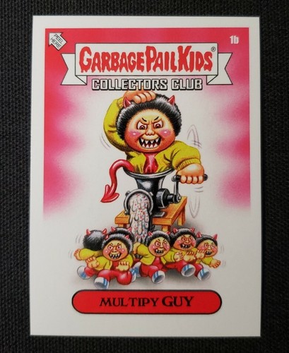 MULTIPLY GUY Garbage Pail Kids 2021 Collector's Club 1b Topps GPK ...