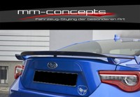 Cup Heckspoiler Ansatz Schwarz FüR Subaru Brz Dachspoiler Spoiler Aufsatz Abe V1