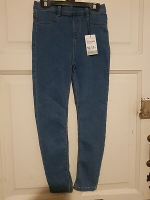 Primark Girls Jeggings Size Uk Age 10-11 UK