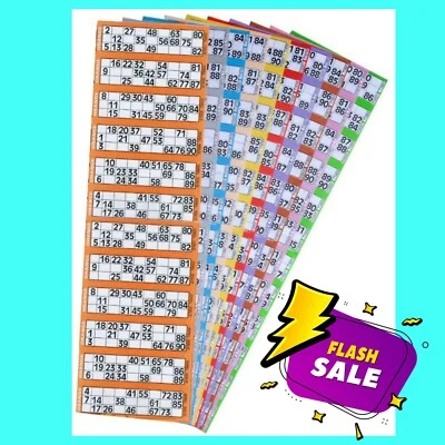 Bingo Tickets Flyers Singles Quickies Jumbo Bingo Tickets 36000 12 to View