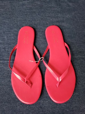 hot pink flat sandals