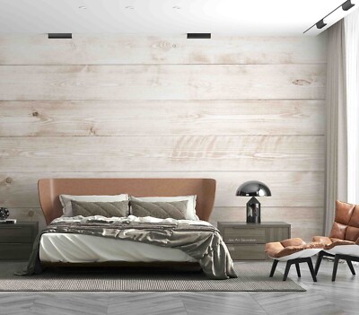 3D Wood Grain Strips Texture Wallpaper Wall Murals Removable Wallpaper 8