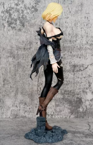 11" Anime D.B Android 18 PVC Figure Statue Collection Toys 2 Heads w/box Gift - Picture 11 of 23