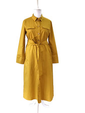 RRP  550   'S MAX MARA  Stretch COTTON Dress  Usa8 It42 De38 Uk10 Fr40