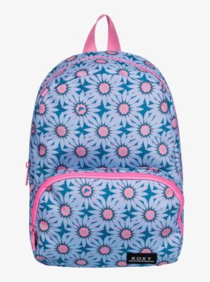 Roxy TW Always Core Backpack-Crystal Teal Sol Flower
