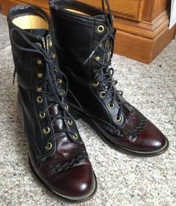 laredo boots lace up