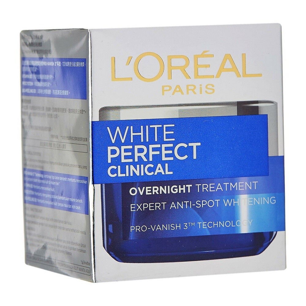 white perfect clinical night cream