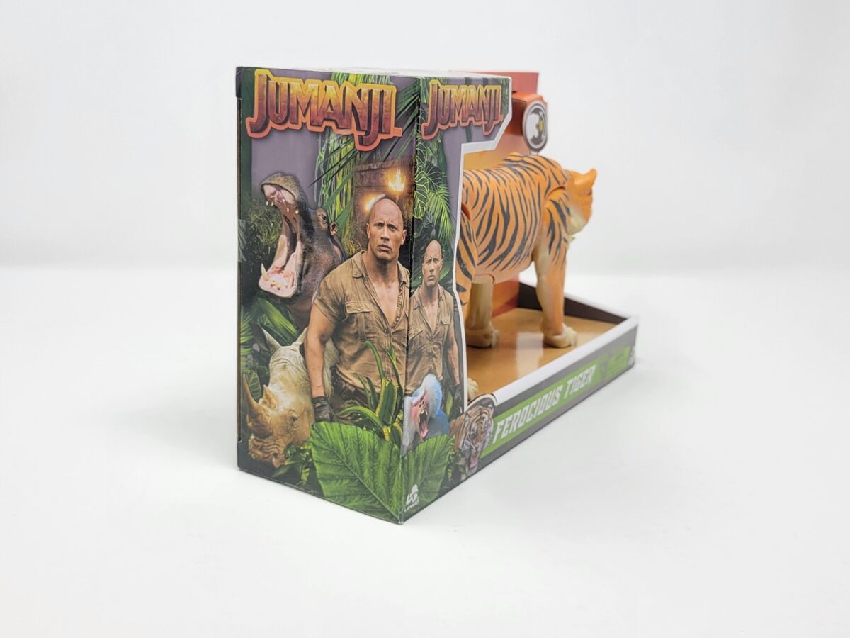 激レア Jumanji 公式フィギュア 動物 7体 アメトイ Set of Jumanji action figures inc. Fierce Lion, Ferocious