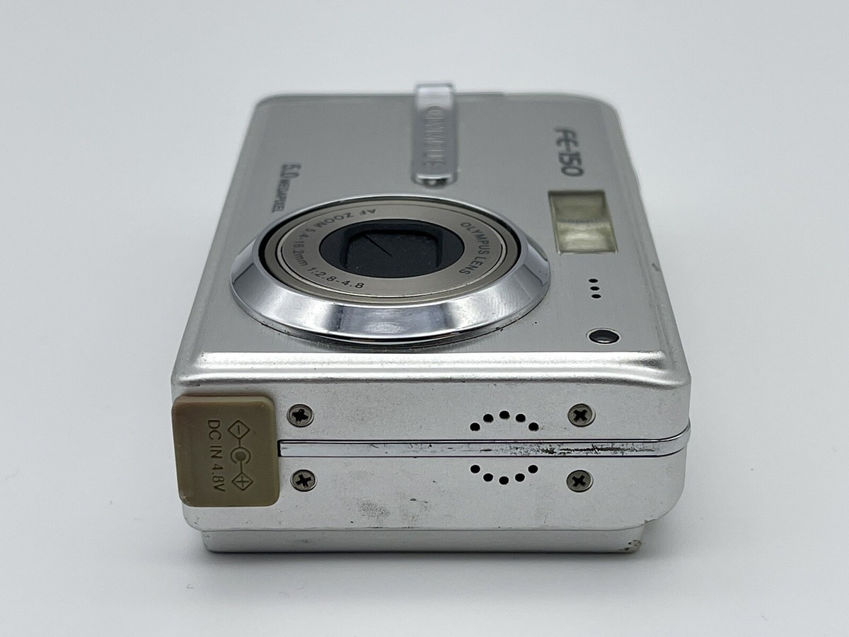 ⭐️ OLYMPUS FE FE-150 5.0MP Digital CAMERA Silver FE150 ⭐️ OLYMPUS FE FE-150 5.0MP Digital CAMERA Silver FE150
