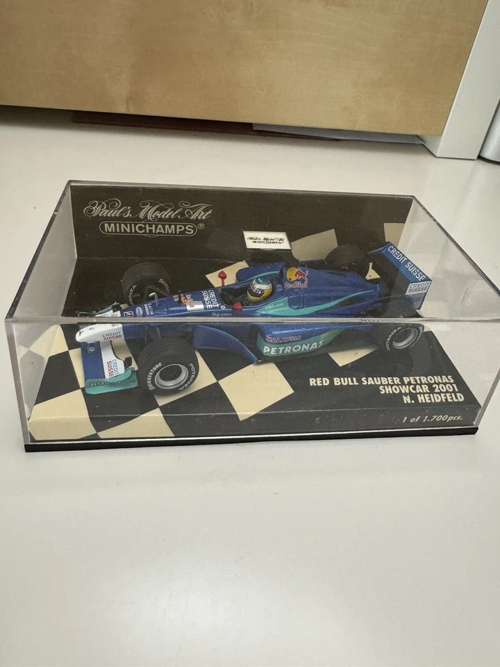 Nick Heidfeld Red Bull Sauber Petronas Showcar 2001 Minichamps 1/43 - Immagine 4 di 4