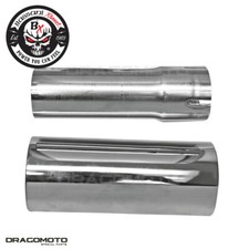 Harley FLHXS 1690 ABS Street Glide Special 2014-2015 Header BASSANI Chrome 11...