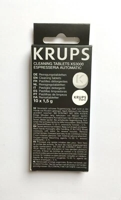 1 Krups Reinigungstabletten 10 er Blister XS 3000