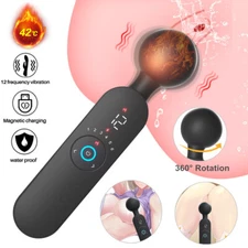 Sex Toys For Women Rechargeable Display G-Gpot Clit Vibrating Dildo Massager US