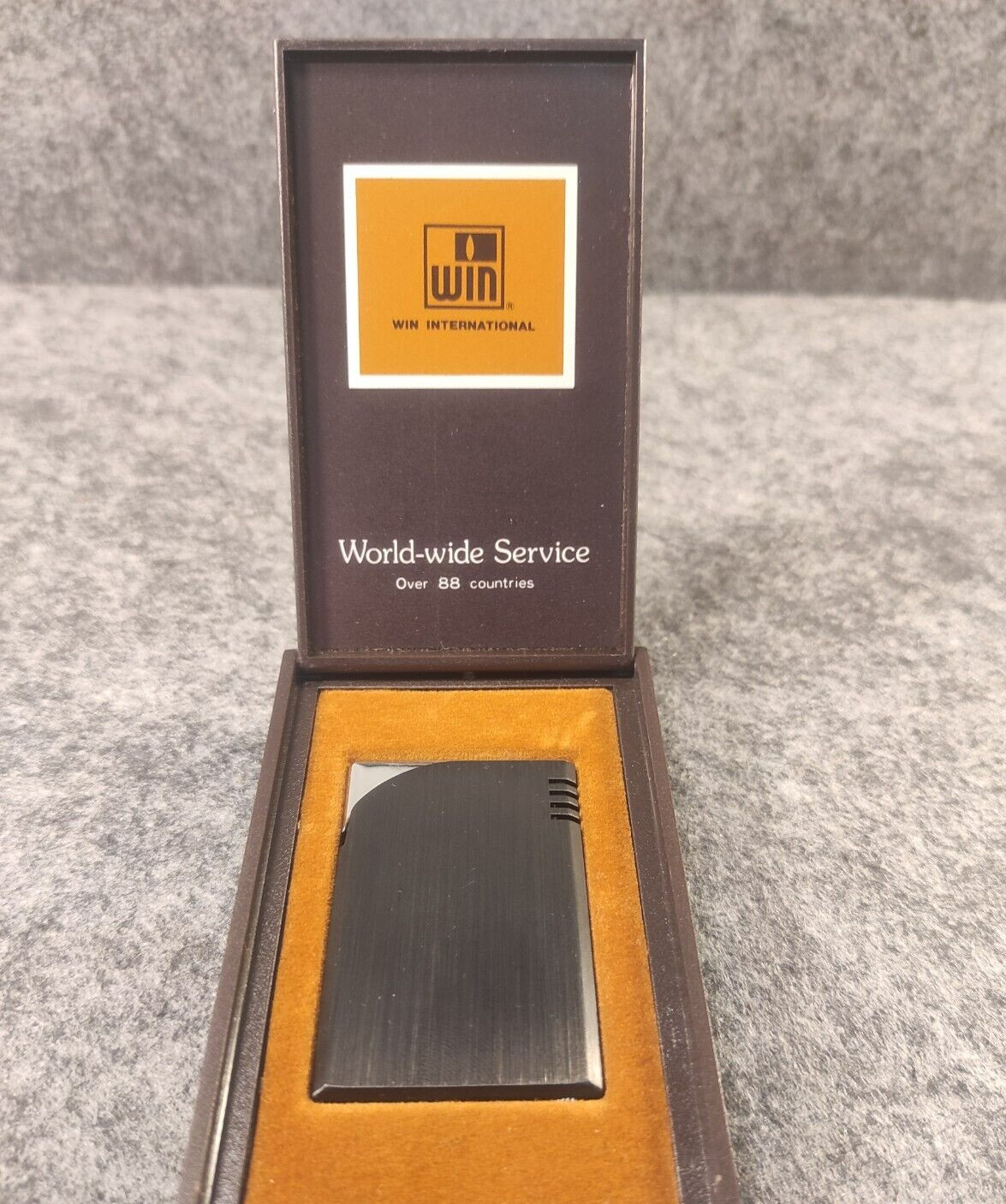- Win International 4300 Battery 1980's Made In Japan Box