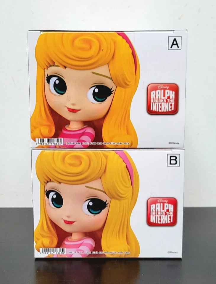 Banpresto Q Posket Disney Avatar Style Aurora Sleeping Beauty Bandai Ver A & B - Image 4 of 4