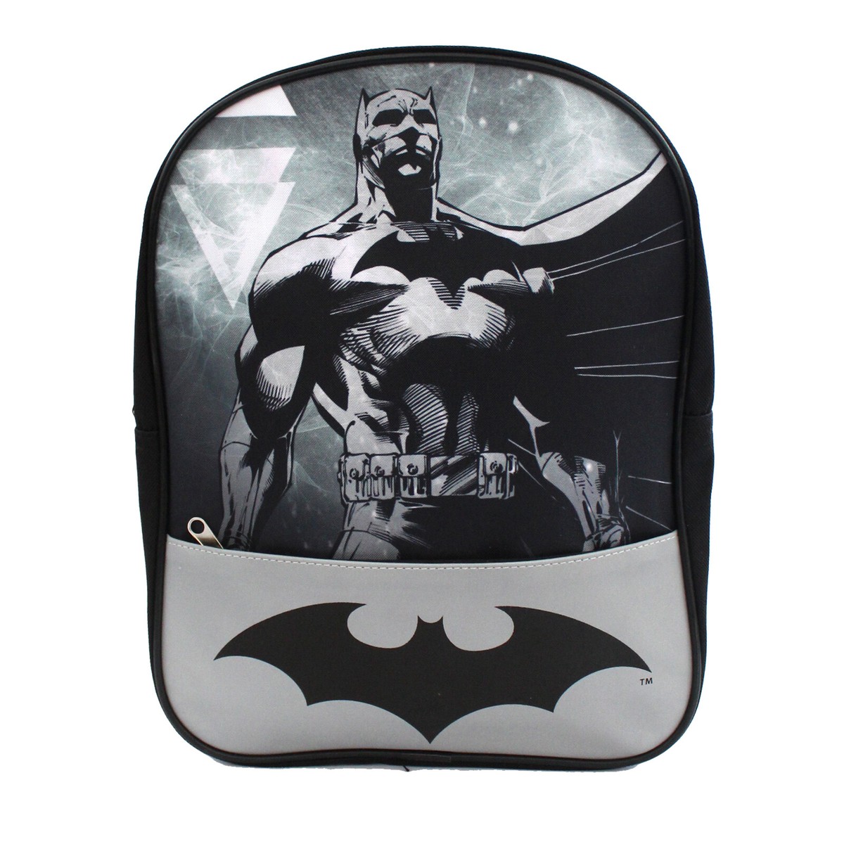 Boys DC Comics Batman Backpack Rucksack School Nursery Front Arch