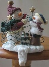 Christmas Decor Fireplace Mantle Cute Sleeping Mouse Stocking