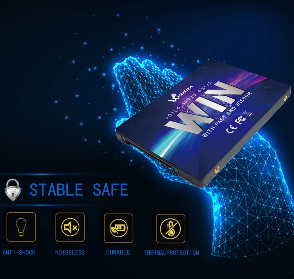 2.5" MSATA M.2 2242 / 2280 SSD SATA III-3 Internal Solid State Drive 120GB 512GB - Image 4 of 4