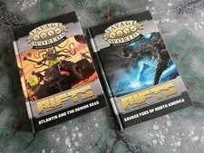 RIFTS Savage Worlds rpg ATLANTIS THE DEMON SEAS Savage Foes Palladium Books HC