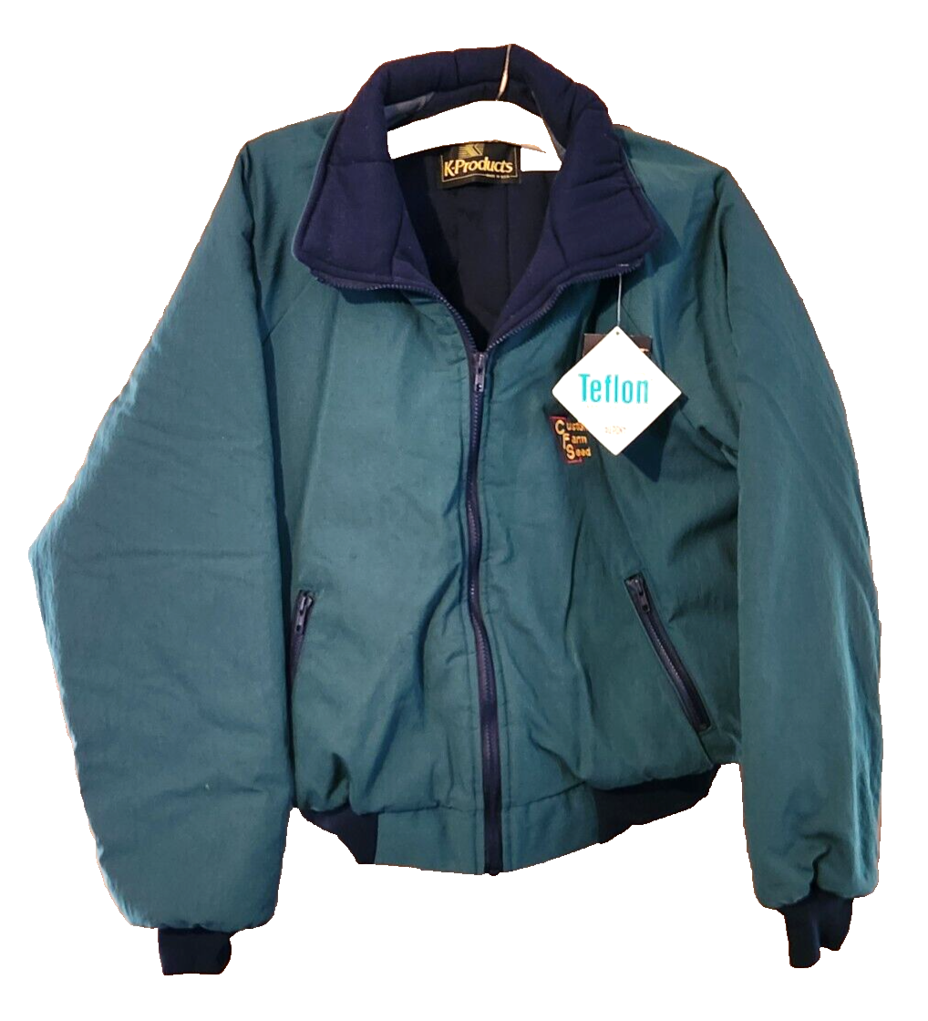 ジャケット・アウター K-Products 90sWarm-up Jacket Made in USA Vintage K-Products Jacket Men's Large Green Bomber Lined Custom