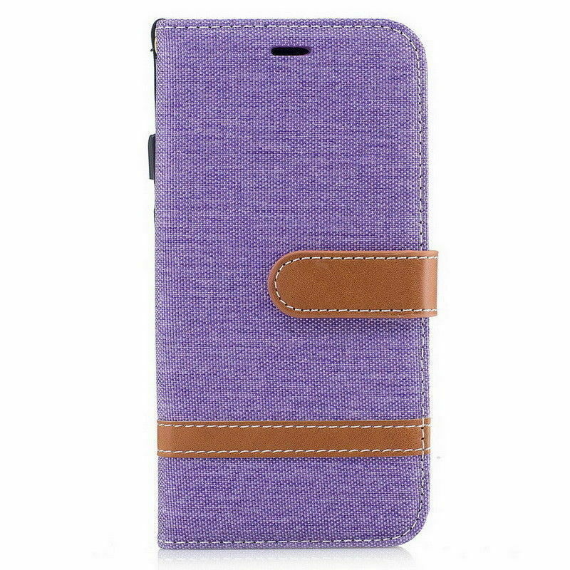 For iPhone 13 Mini 13 Pro Max XR 6S 7 8 Plus Canvas Leather Case Flip cover Niska cena, dobra jakość