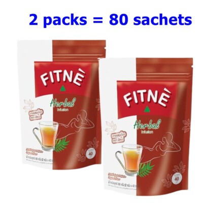2x Kräuter-Fitness-Tee Original Senna Infusion Gewicht Natürliches Getränk