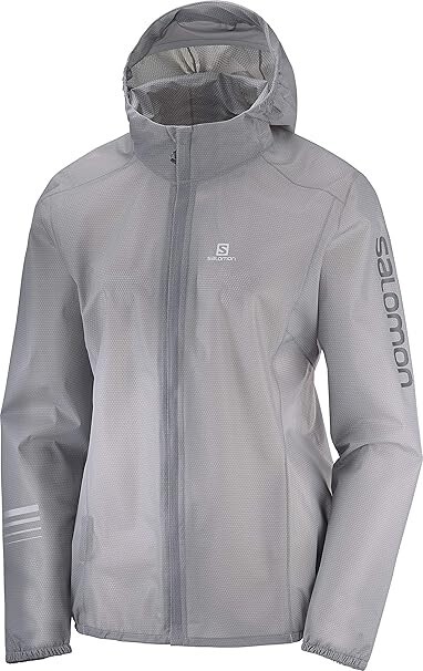 salomon giacca donna corsa lampo taglia M