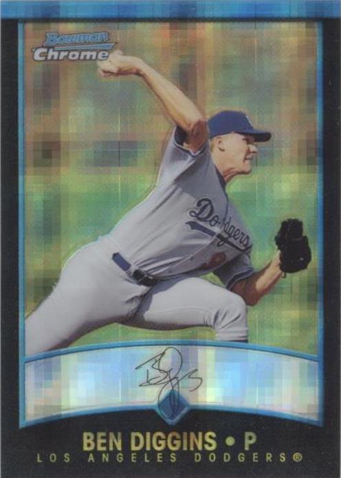 2001 Bowman Chrome - Ben Diggins #202 X-Fractor for sale online | eBay