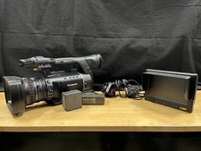 SET OF 3 - Panasonic AG-AC160A AVCCAM HD Handheld Camcorder with Accessories