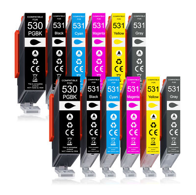 12er Multipack für Canon PIXMA TS8750 / TS8751