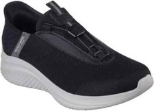 Hands Free Men Shoes Skechers Slip-Ins Black Comfort Memory Foam Air Cool 232405